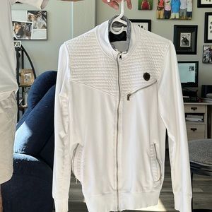 White Zip up!